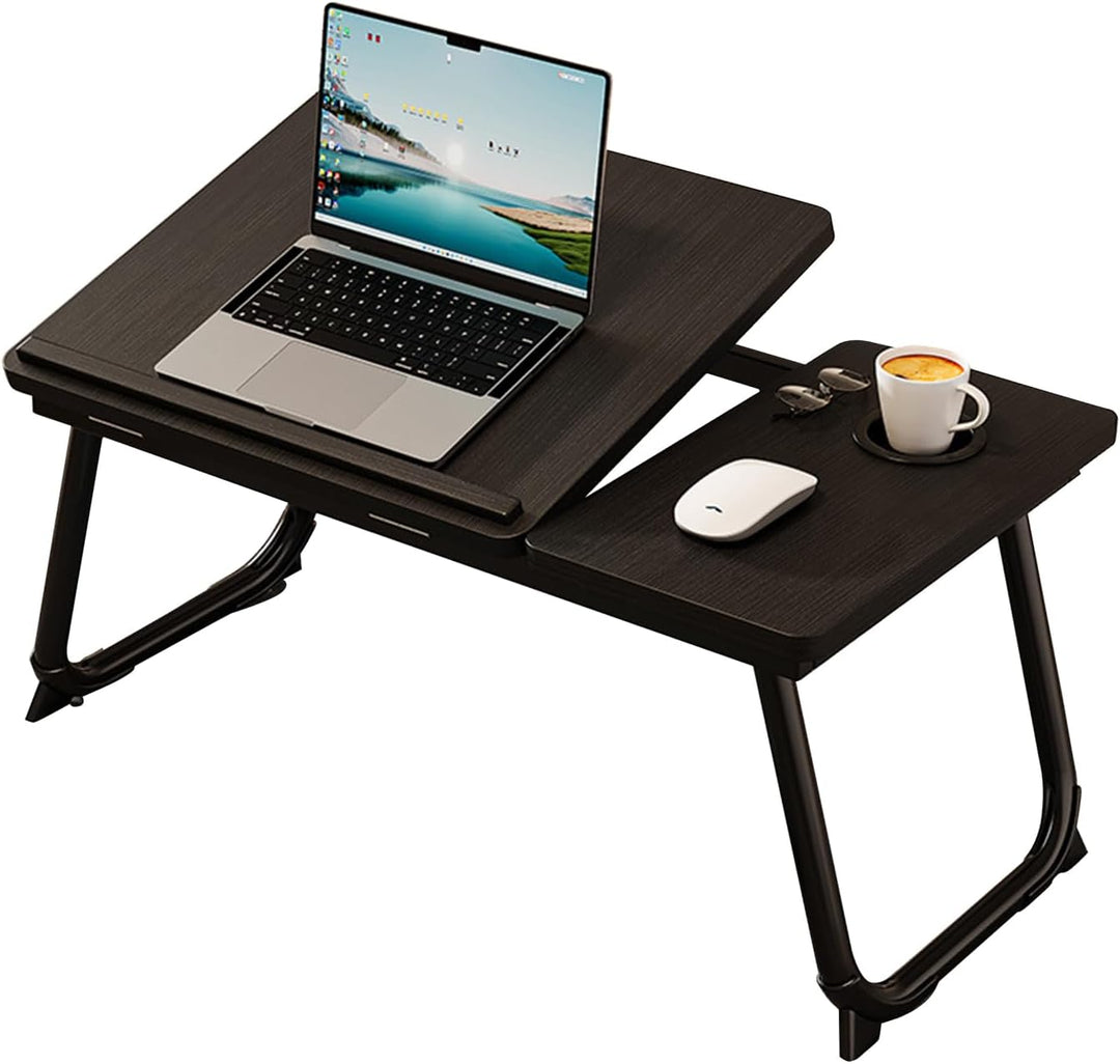 Generisch Faltbare Laptoptisch Notebooktisch Betttisch Betttablett Notebook Laptoptisch mit Getränke