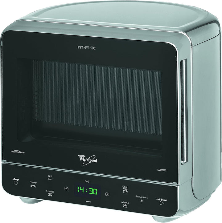 Whirlpool MAX 38 SL Kombination Grill und Mikrowelle / 700 W / 13 L, Silber & AVM250 - Mikrowellenzu
