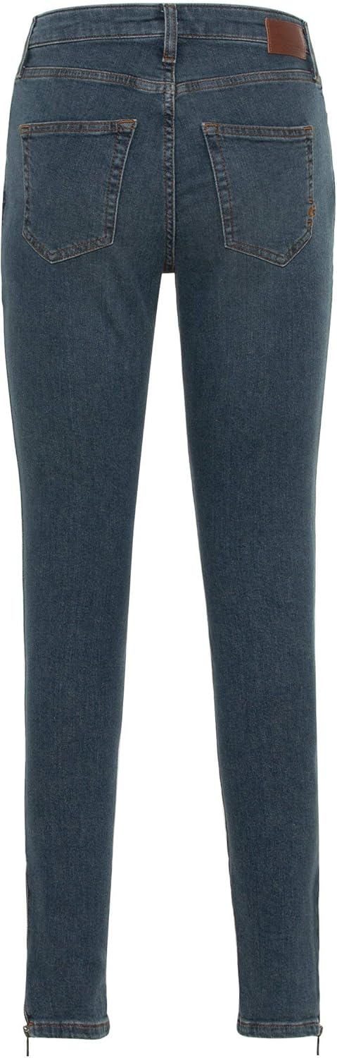 camel active Damen Hose 33W / 30L Grey Blue Denim, 33W / 30L Grey Blue Denim