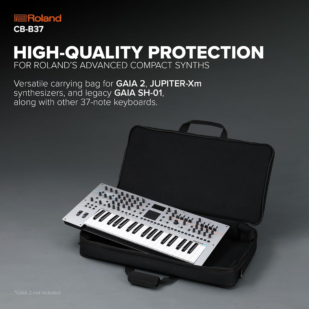 Roland CB-B37 Keyboardtasche | Vielseitige Transporttasche für GAIA 2, JUPITER-Xm Synthesizer, SH-01