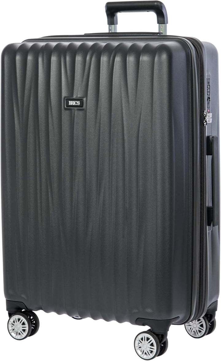 Bric's Check-in Koffer für Damen und Herren | mittelgrosser Trolley 47 x 26 x 69 cm aus hochwertigem