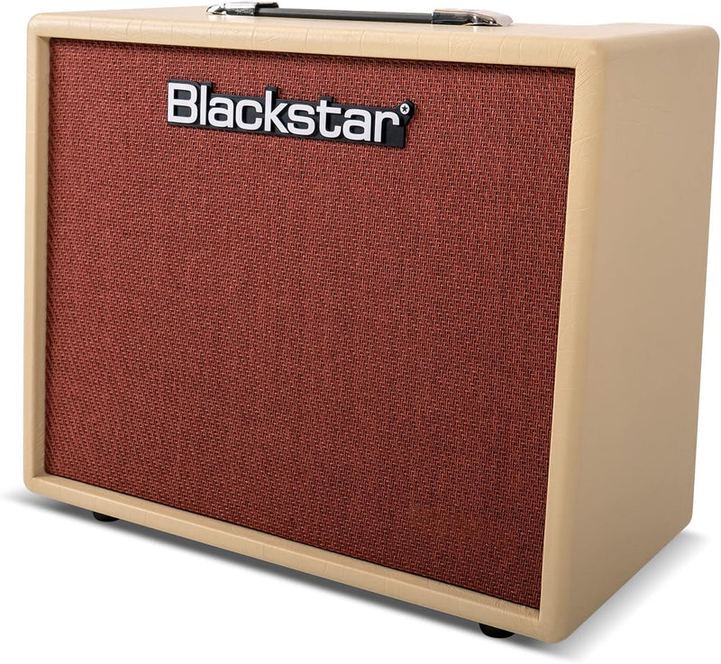 Blackstar Debut 50R Cream Oxblood 50 Watt E-Gitarrenverstärker mit Reverb