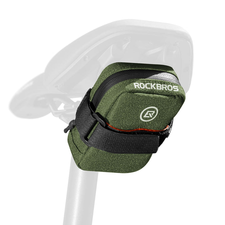 ROCKBROS Fahrrad Satteltasche Mini Tragbare Fahrradsatteltasche Kompakte Aufbewahrungstasche Rennrad