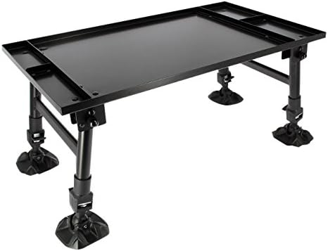 NGT Unisex Fo Bivvytable gross Dynamic Karpfen Angeln Zelt Tisch Erweiterbarer Schutzblech Fuss, Grü