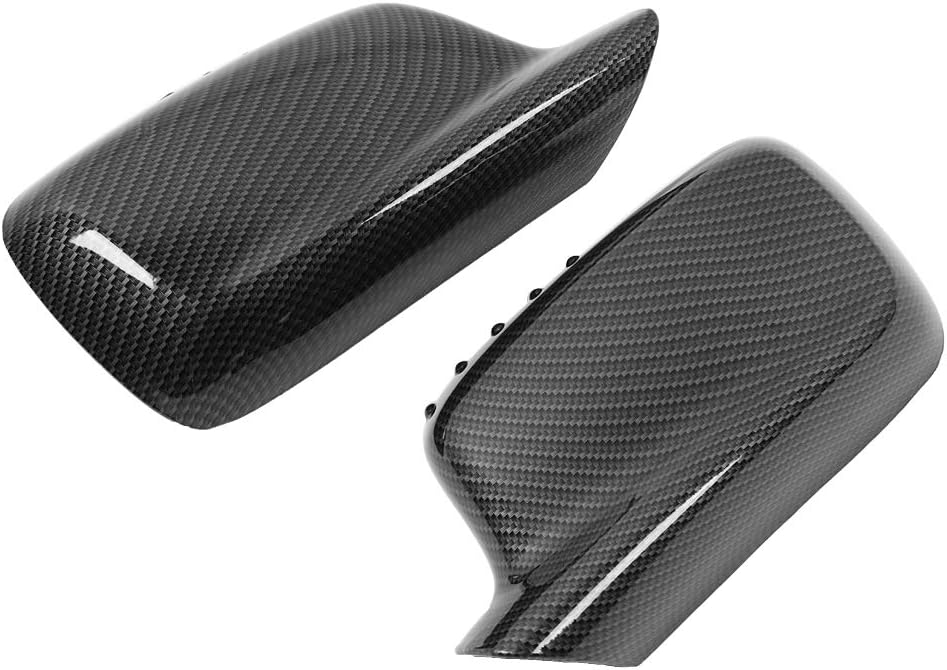 Tür Rückspiegel Abdeckung, Yctze 2 Stück Auto Rückspiegelkappen Rückspiegel Abdeckung Gehäuse Ersatz