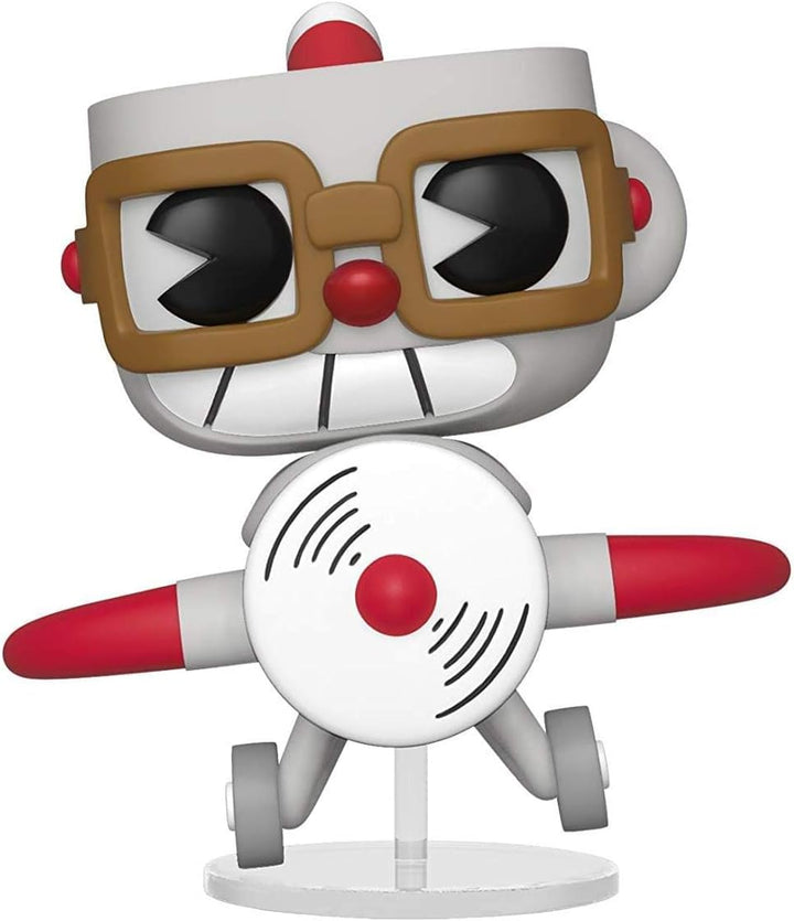 Funko Pop! Vinyl: Games Cuphead in Aeroplane, Multi - Vinyl-Sammelfigur - Geschenkidee - Offizielle