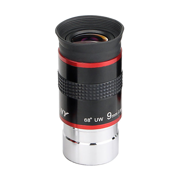 Svbony Okular 1,25”, 9mm FMC Linse 68° Weitwinkel Teleskop Okular, Scharfe Bilder Angenehmes Sichtfe