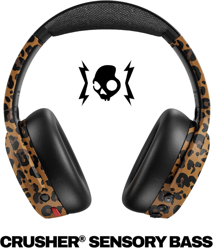 Skullcandy Crusher ANC 2 Wireless Bluetooth Over-Ear-Kopfhörer, Multisensorischem Bass, Active Noise