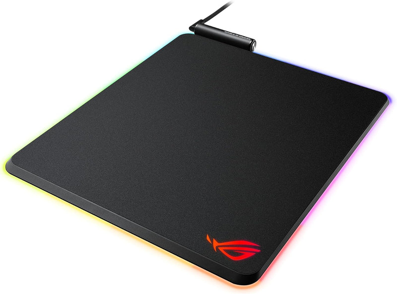 ASUS ROG Balteus RGB Gaming-Mauspad (Aura Sync, USB-Passthrough, rutschfest)