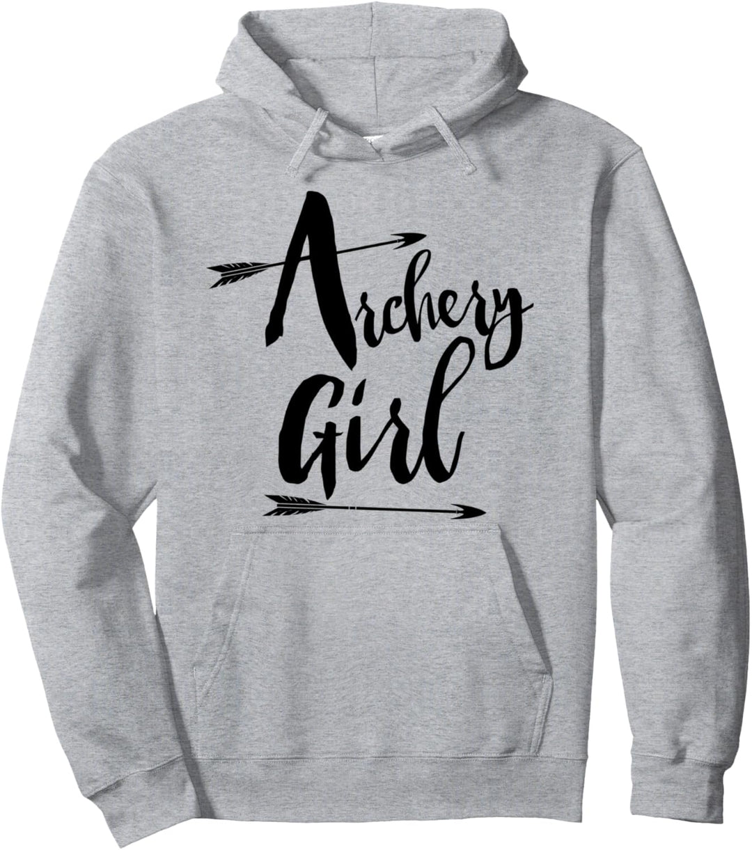 Bogenschiessen-Mädchen-Frauen-jugendlich netter Bogenschütze Pullover Hoodie