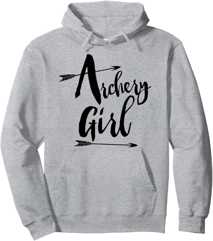 Bogenschiessen-Mädchen-Frauen-jugendlich netter Bogenschütze Pullover Hoodie