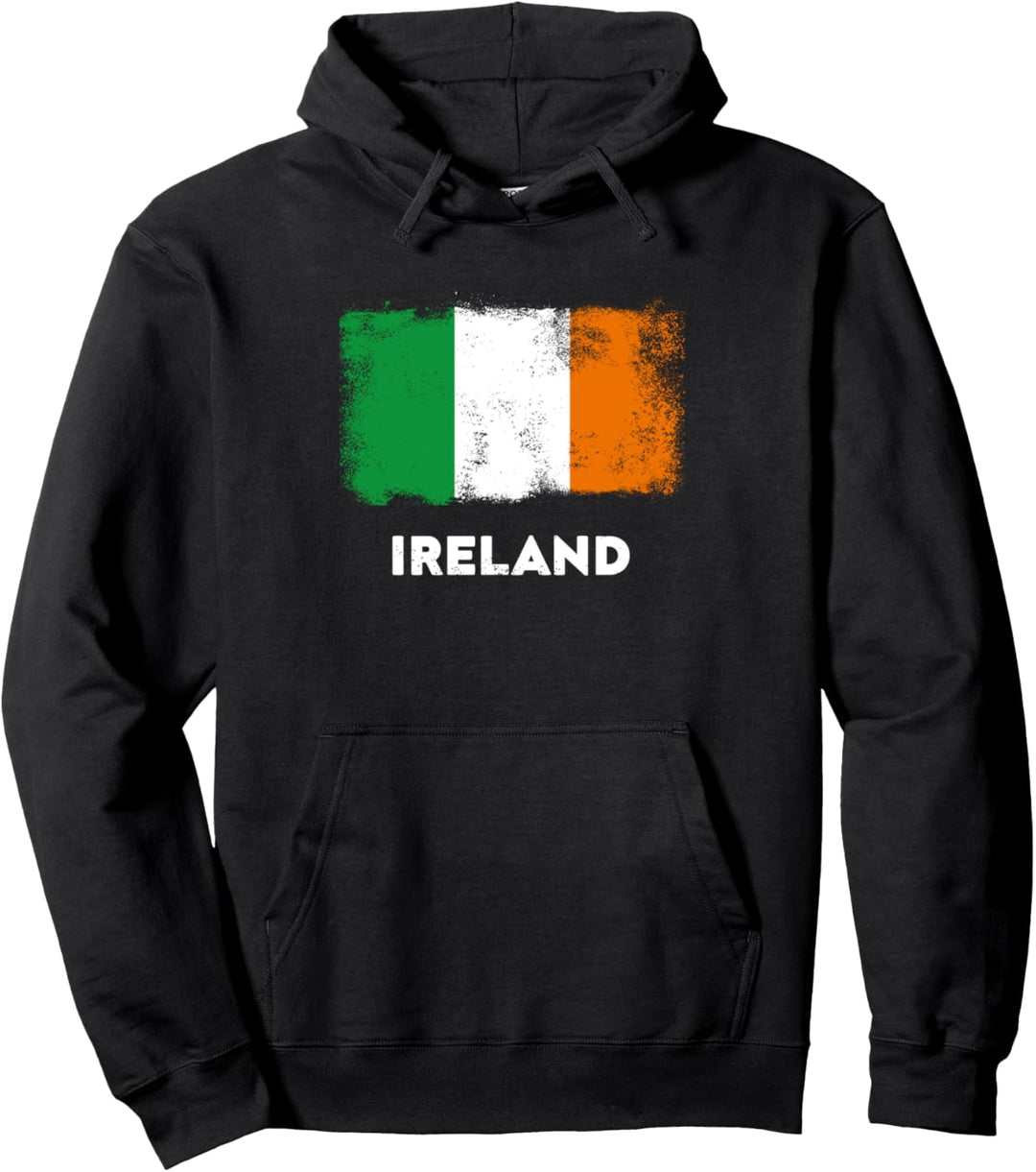 Ireland Flagge Orange Weiss Grün Irland Pullover Hoodie