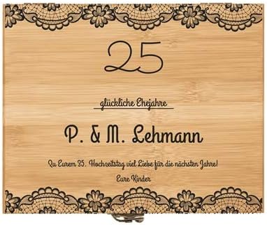 Maverton Weinöffner-Set personalisiert Weinset Sommelier Set - Geschenkbox Holzbox + 8er Weinzubehör