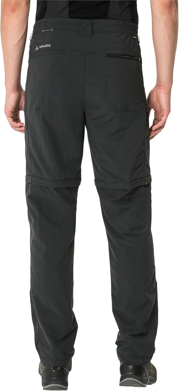 VAUDE Farley Zip-off V - Wanderhose Herren Zip Off 54 Schwarz, 54 Schwarz