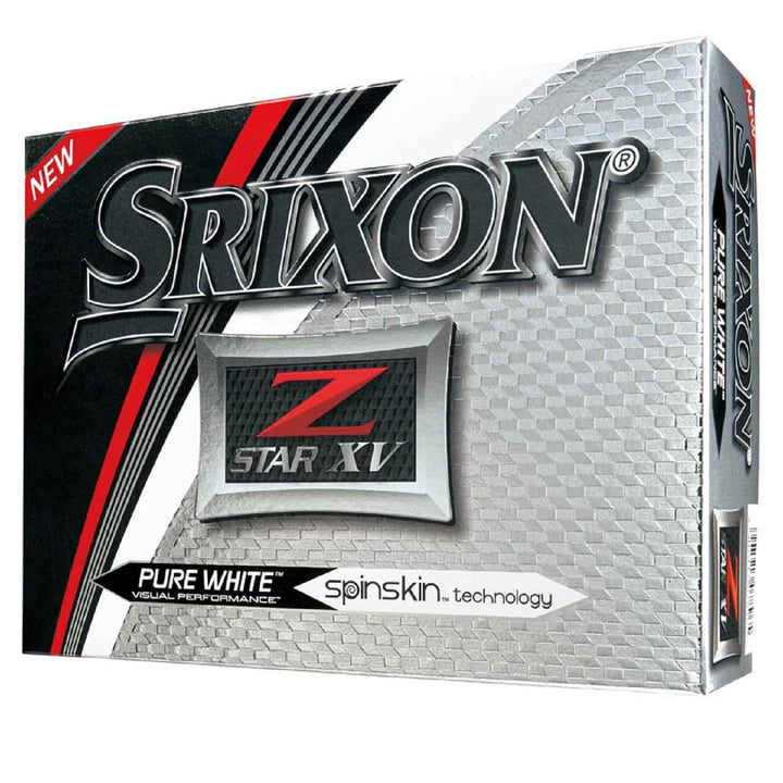 Srixon Z Star XV Golfbälle, 5 Stück reinwess, reinwess