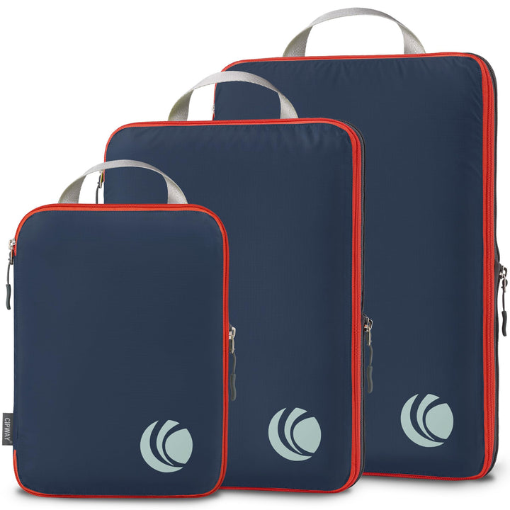 Cipway Kompression Koffer Organizer Set für Rucksack ，Ultraleichte Packtaschen Compression Packing C