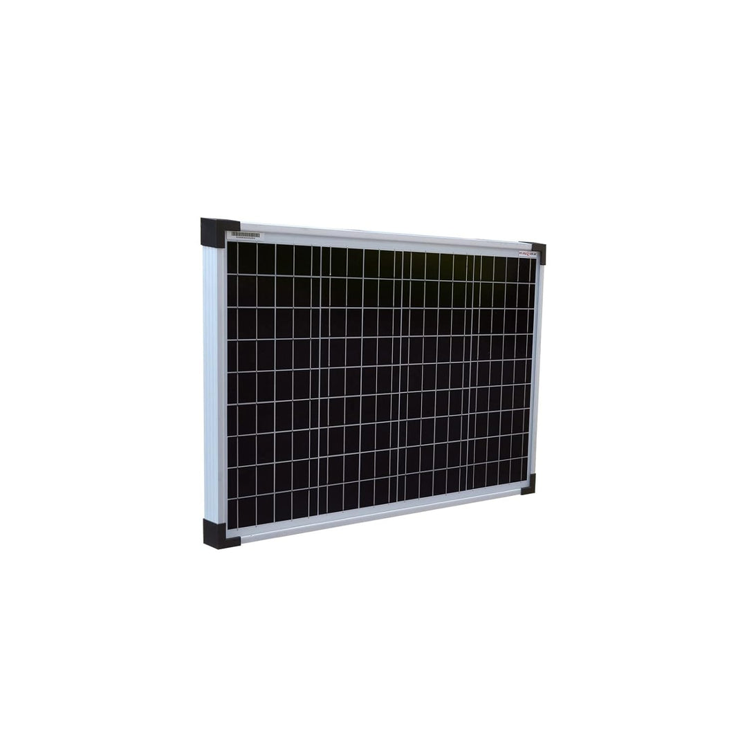 enjoy solar Mono 50W 36V Monokristallin Solarmodul Solarpanel ideal für 24V Gartenhäuse Wohnmobil Ca