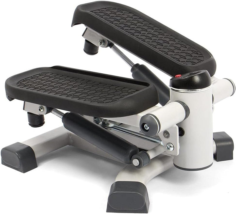 SportPlus 2-in-1 Mini-Stepper mit patentierter Umschalttechnik, Swing-Stepper und Auf-und-Ab-Stepper