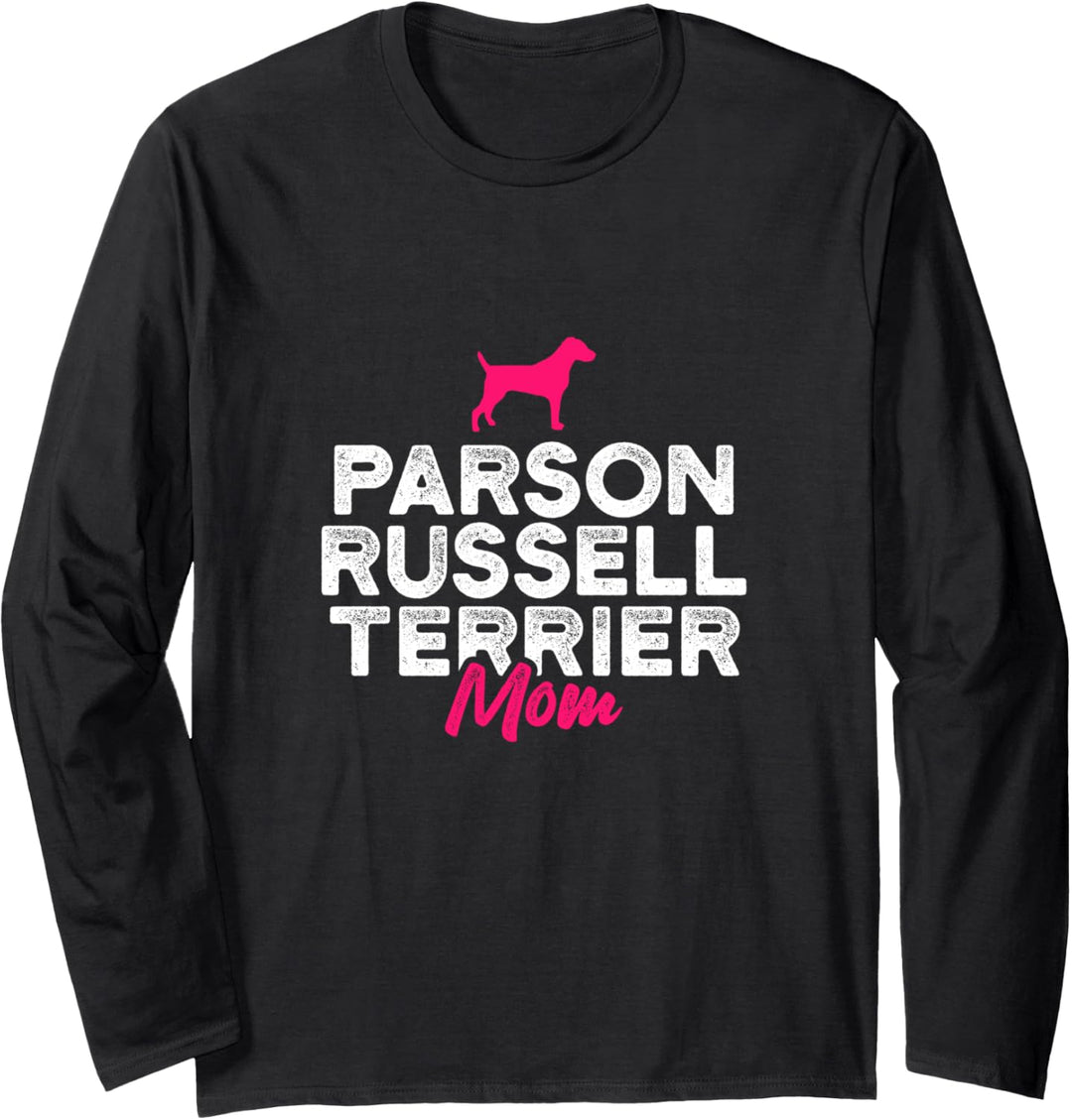 Parson Russell Terrier Mom Langarmshirt