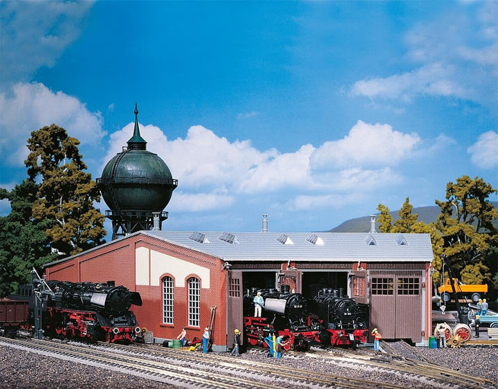 FALLER 120177 - Ringlokschuppen, 3-ständig