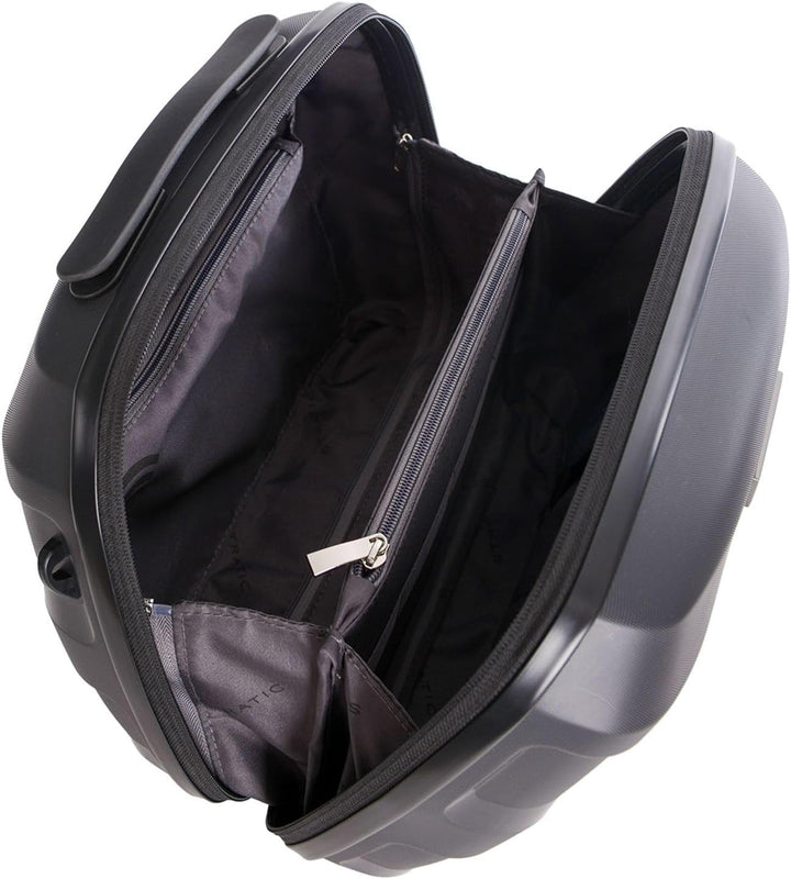 Stratic Straw + Beauty Case Black Kosmetikkoffer Schwarz, Kosmetikkoffer Schwarz