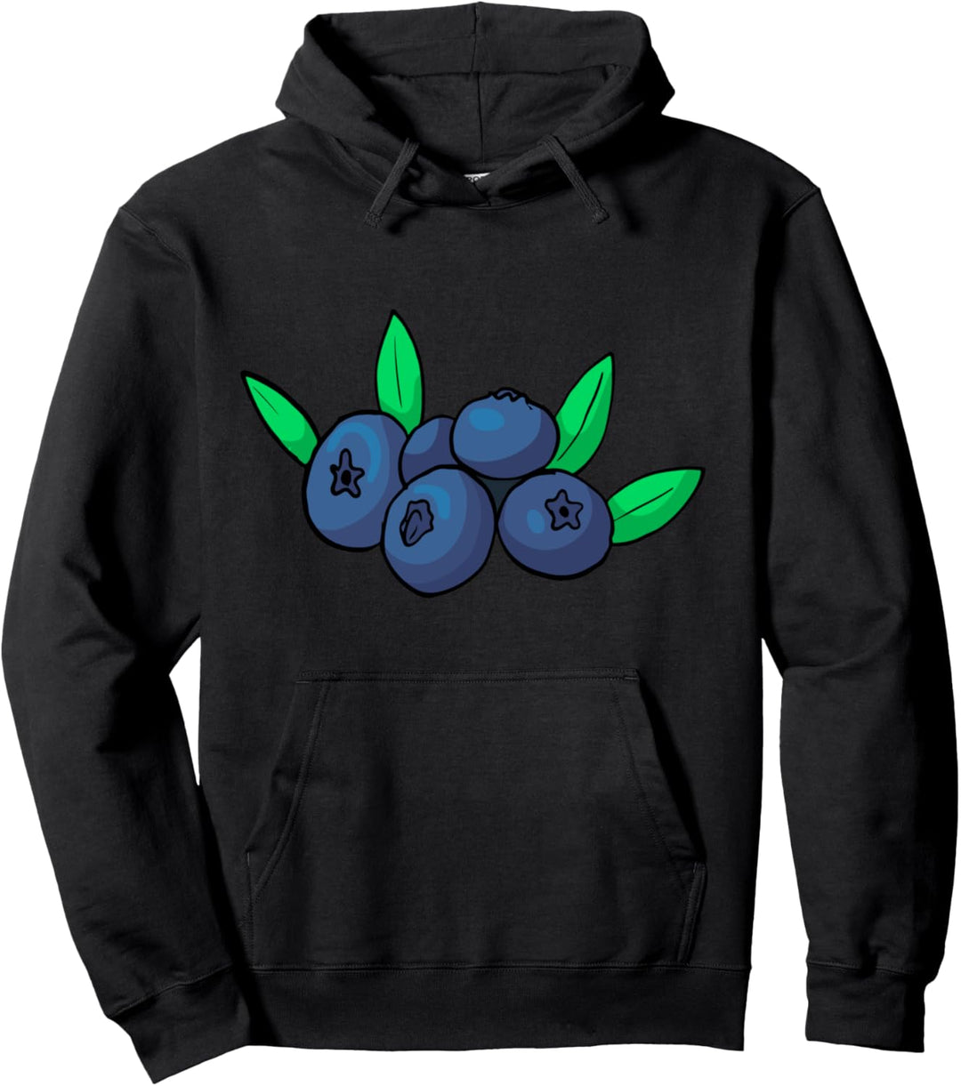 Heidelbeeren Blaubeeren Beeren Vegetarier Veganer Garten Pullover Hoodie