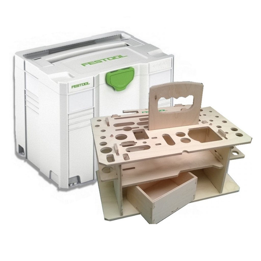 FESTOOL SYS-HWZ Systainer Grösse 4 mit Holzeinsatz - Neuer T-LOC Verschluss Systainer HWZ T-LOC 2629