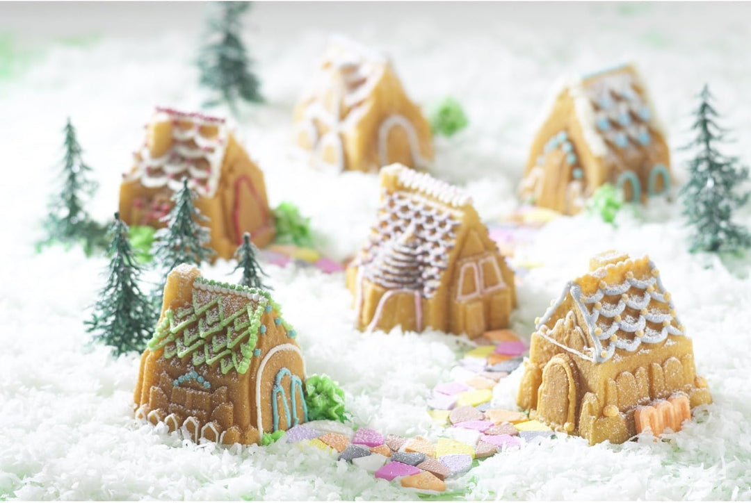 Nordic Ware Backform " Dorf " Cozy Village Backform, Cozy Village Backform