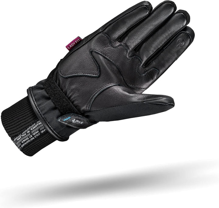 SHIMA Oslo Motorradhandschuhe Damen Herren - Ganzjährig wasserdichte Touchscreen mit Protektor L Sch