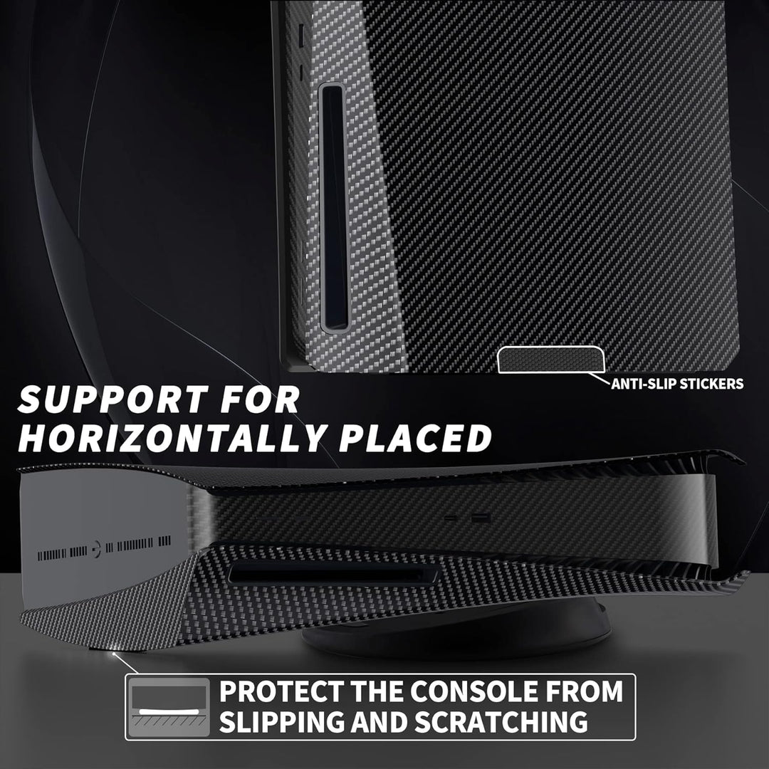 eXtremeRate Re-Design eXcover Shell für ps5 Konsole Disc Edition, Intergriert Abdeckung Seitenplatte