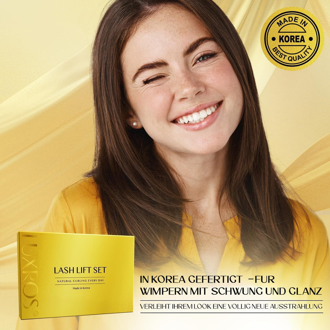 AYASAL Wimpernlifting Set: Koreanische Formel für Wimpern Lifting, Lash Lifting – Schonendes, Thio-f