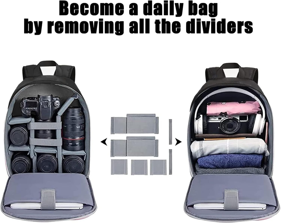 CADeN Kamerarucksack Camera Backpack Wasserabweisend Kameratasche Fototasche Kompatibel mit Sony Can