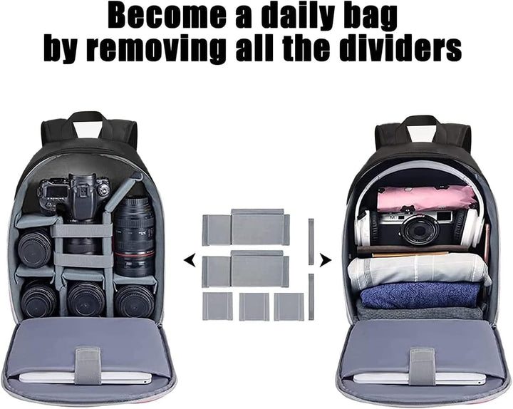CADeN Kamerarucksack Camera Backpack Wasserabweisend Kameratasche Fototasche Kompatibel mit Sony Can