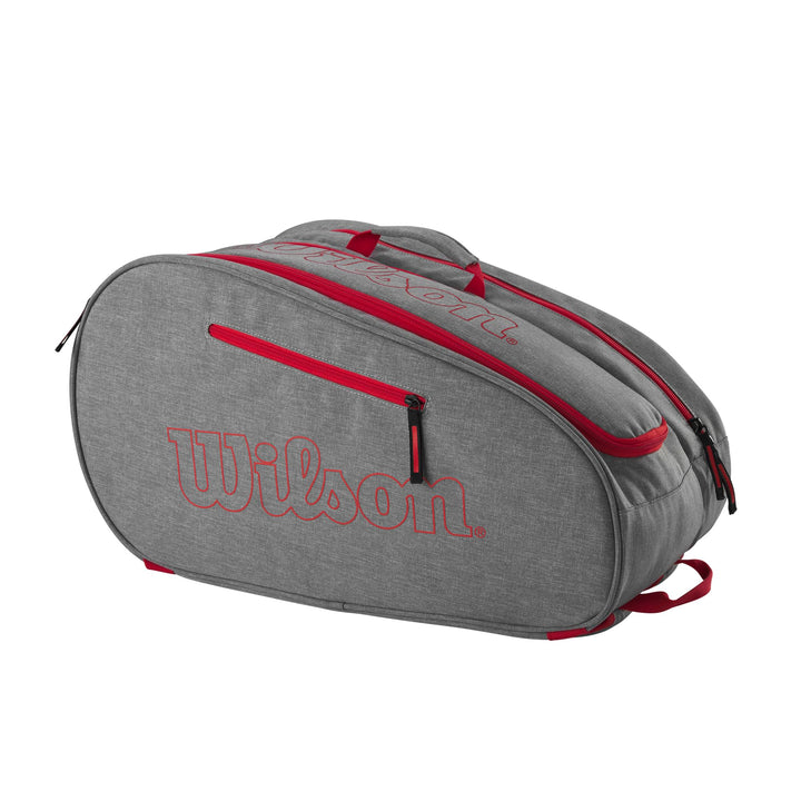 Wilson 22 x 11.5 x 12" / 56 x 29 x 31 cm Grau / Hellrot, 22 x 11.5 x 12" / 56 x 29 x 31 cm Grau / He