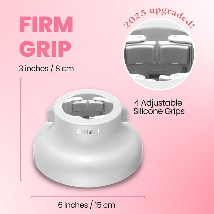 GIHALI Universeller Haardiffusor, robust, geeignet für Haartrockner von 4,4 – 6,6 cm, für lockiges o