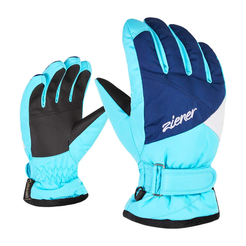 Ziener Lara Mädchen GTX Girls Glove Junior Ski-Handschuhe/Wintersport | Wasserdicht, Atmungsaktiv, A