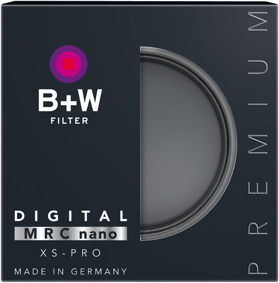 B+W 1089165 Graufilter ND4 "86mm, MRC nano, XS-Pro, 16x vergütet, slim, Premium" matt-schwarz 86mm X