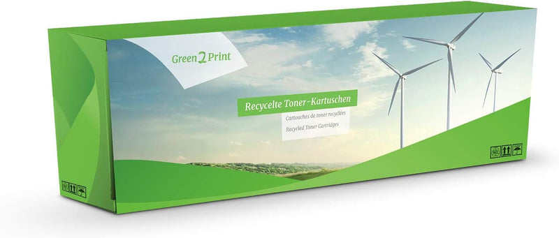Green2Print Hochleistungstoner schwarz 2X 8500 Seiten ersetzt Lexmark 78C2XK0 passend für Lexmark CX
