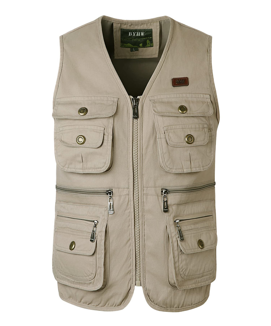 KTWOLEN Herren Angelweste Outdoor Jagdweste Fotografie Ärmellose Jacke Angelwesten Arbeitsweste Werk