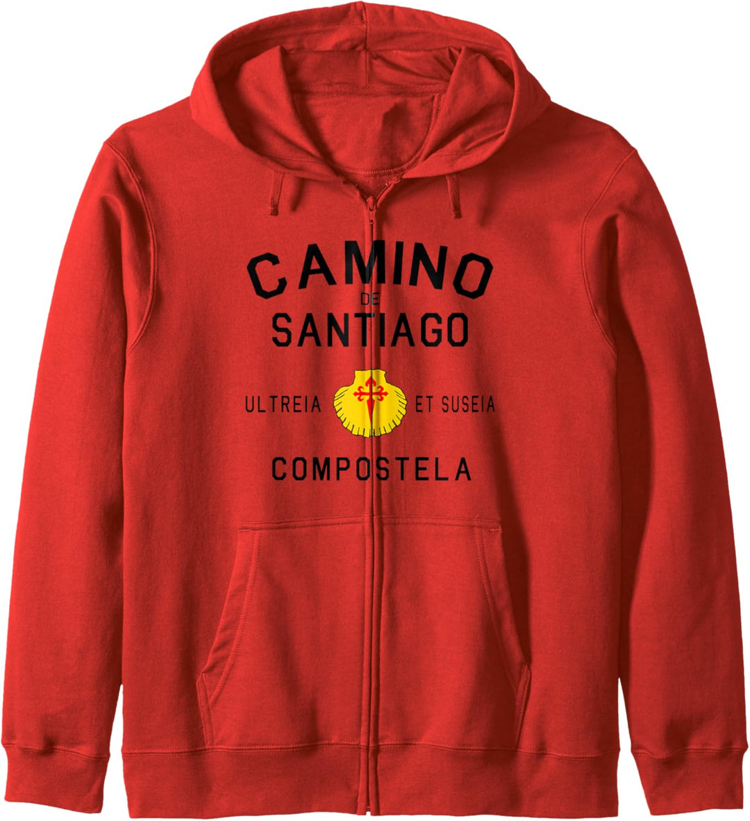 Camino de Santiago Compostela Jakobsweg Wandern Pilgrim Kapuzenjacke