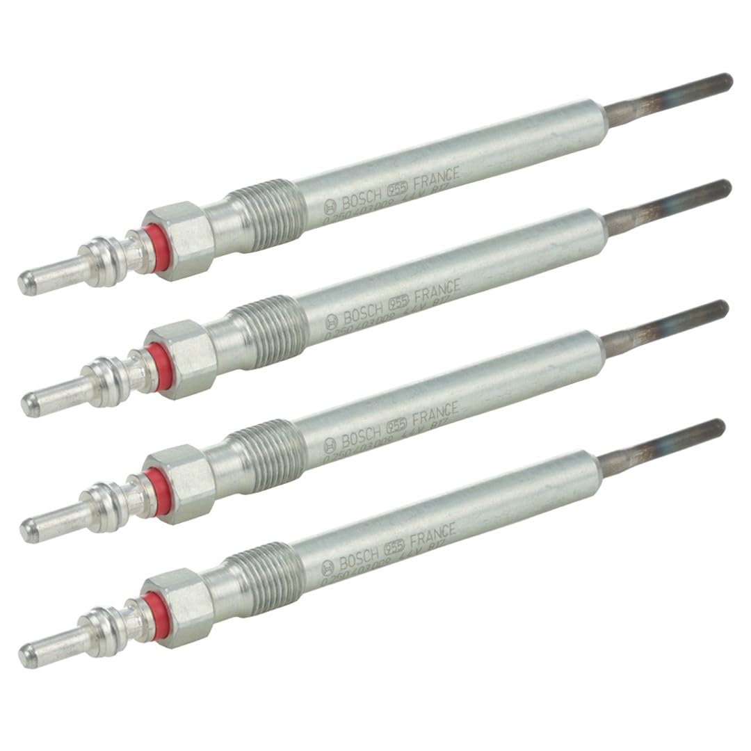 4x BOSCH GLP194 Glühkerze 0250403009.