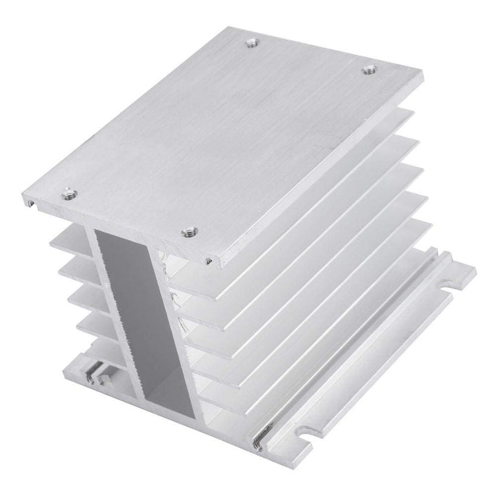 3 Phasen Kühlkörper Aluminium SSR Kühlkörper Dreiphasen Solid State Relais Kühlkörper für DIN-Instal