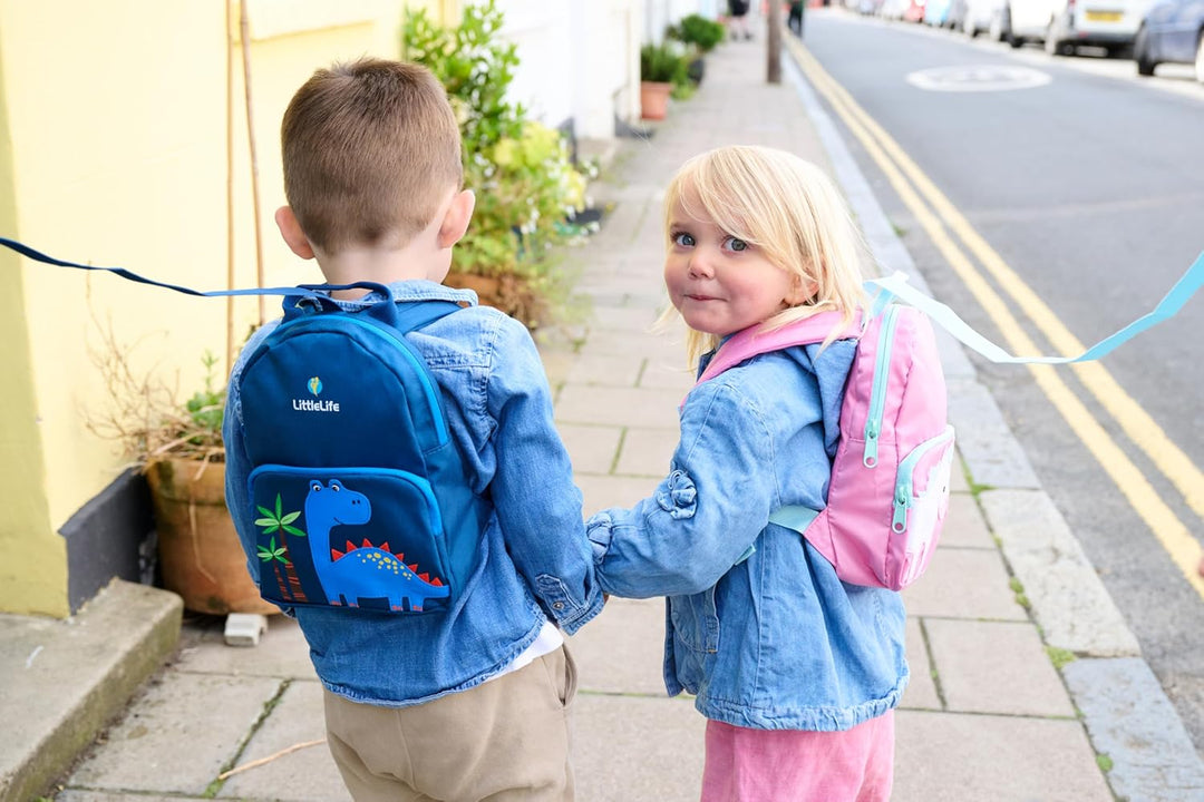 LittleLife Freundliche Gesichter Tier Kleinkind Rucksack mit Sicherheit Zügel Einhorn, Einhorn