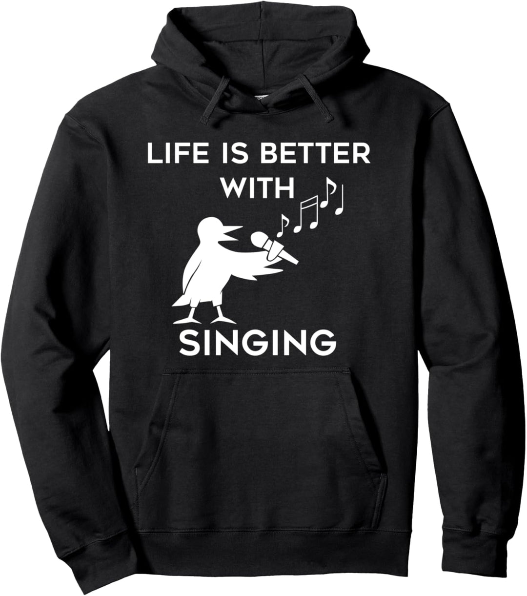 Gesangslehrer Leben mit Gesang Vocal Coach Pullover Hoodie