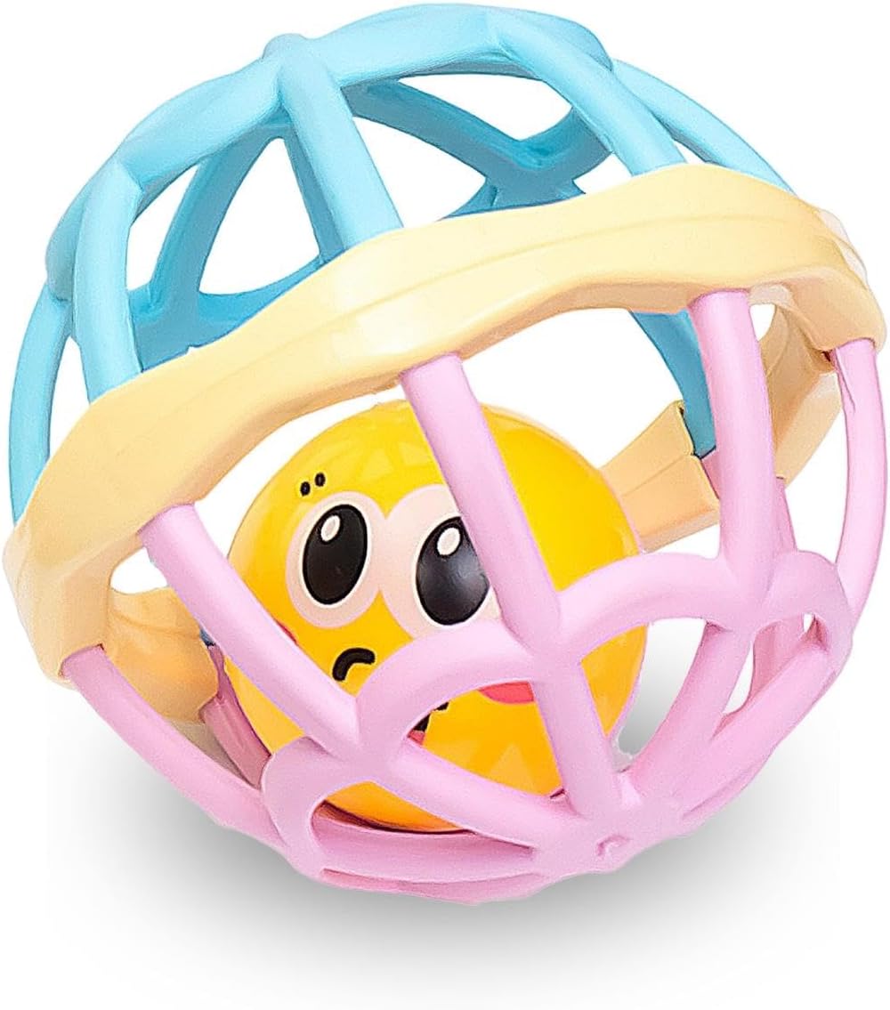 mamabrum MAM183 EDU Baby Spielzeug Set, 6 Montessori Sensorik Spielzeug für 7-12 Monate - Holz Lerns