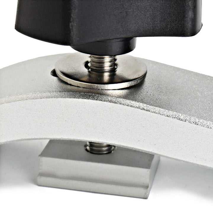 2 pcs Schnellspannklemmen-Set , aus Metall, für T-Nut-Schienen, Werkzeug zur Holzbearbeitung Platen