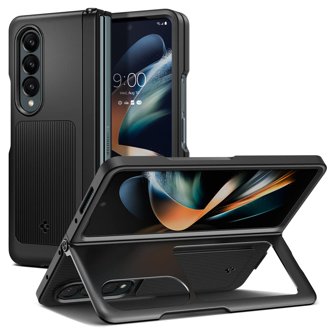 Spigen Neo Hybrid S Hülle Kompatibel mit Samsung Galaxy Z Fold 4 5G -Schwarz, Schwarz