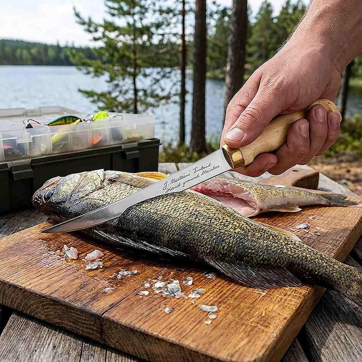 Rapala Fish N Fillet Filetiermesser und Messerschärfer 19cm, 19cm