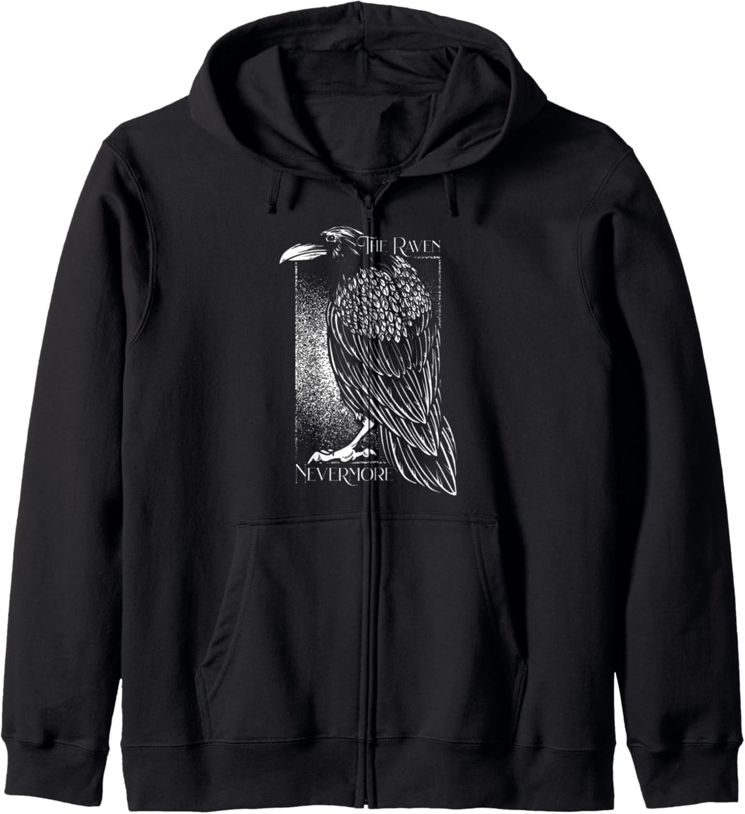 Edgar Allan Poe Der Rabe Nevermore Beunruhigt Kapuzenjacke
