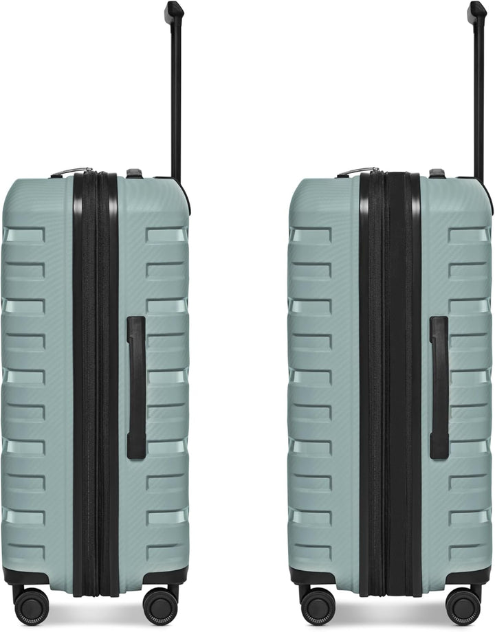Smartbox Koffer Set 3-teilig Erweiterbar, Hartschalen Reisekoffer Set S M L, Leichtes Polypropylen,